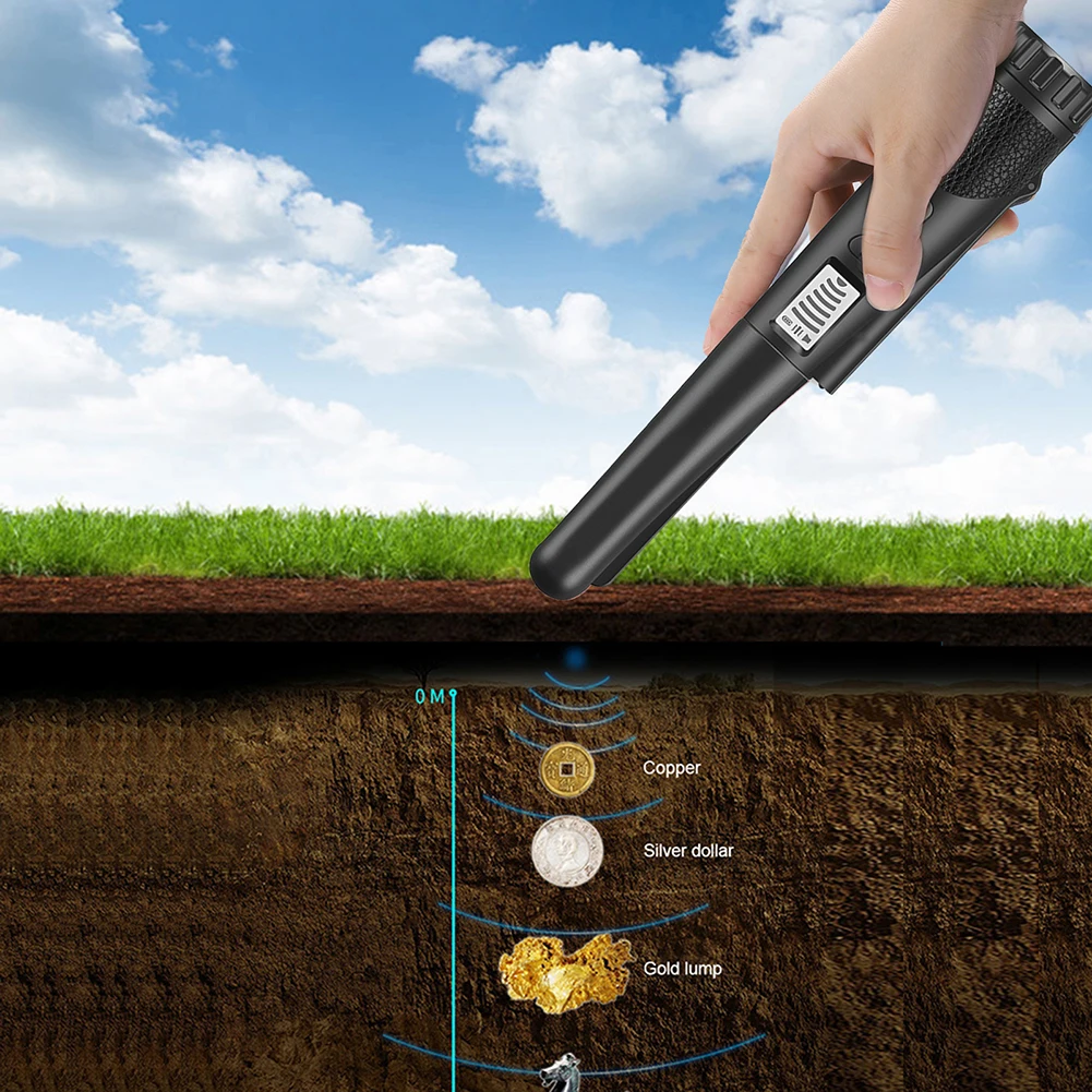 Imagem -06 - Handheld Metal Gold Detector Metal Pinpointing Gp-pointer Tester Impermeável Alta Precisão 2023