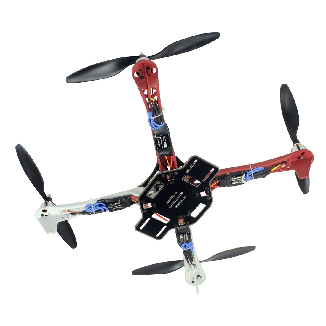 F450 450mm 4-Achsen Drohnen-Rahmenkit mit 2-3S 30A RC Brushless ESC A2212 1000KV Brushless Motor 13T 1045 CW CCW Propeller – Detail 4