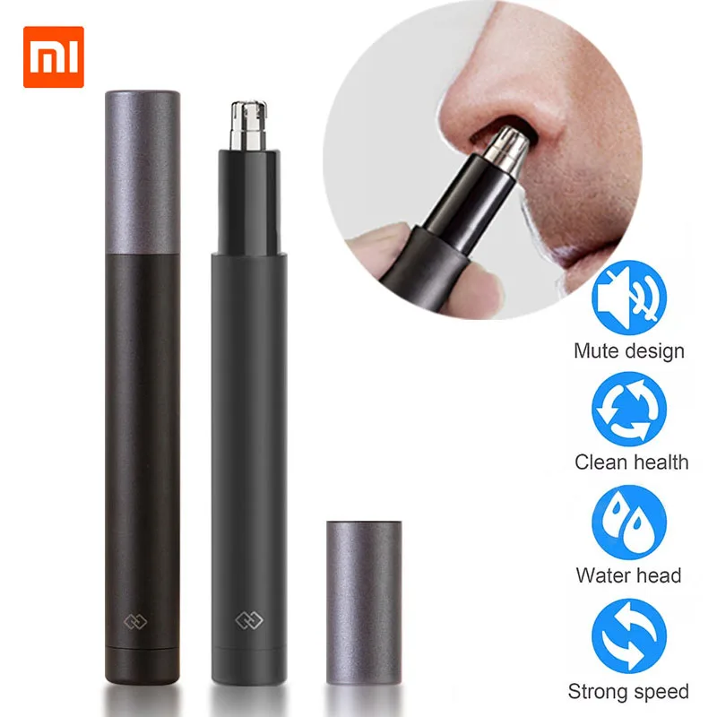 Xiaomi Mini Electric Nose Hair Trimmer Ear Hair Shaver Clipper HN1 Portable Minimalist Design Waterproof For Mens Gift