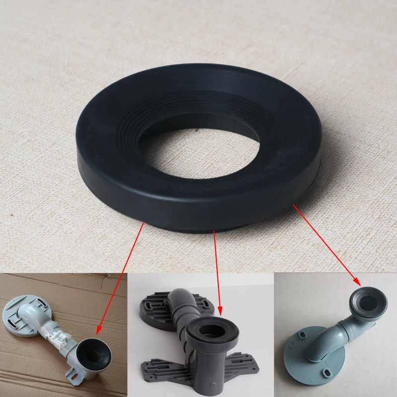 Shifter Rubber Seal Ring Toilet Drain Pipe Seal Sleeve Toilet Accessories Rubber Ring