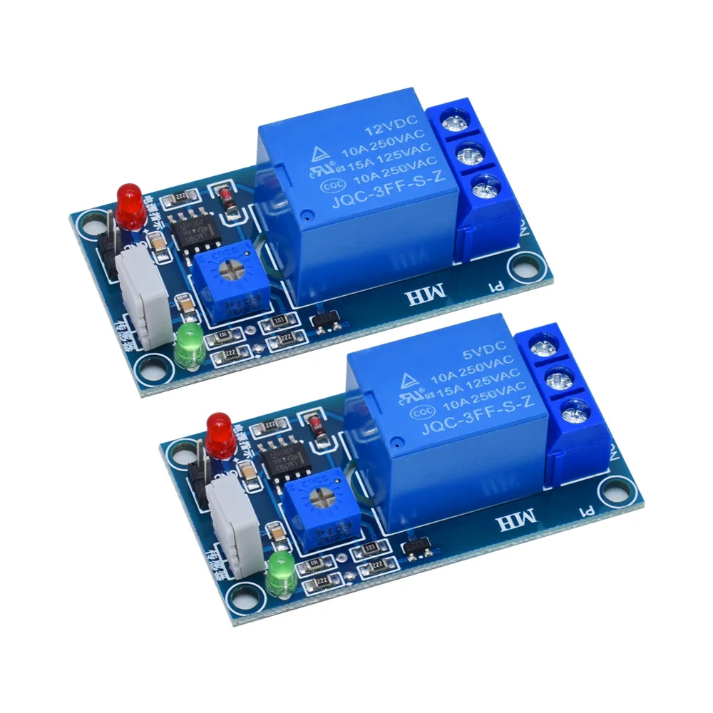 HR202 DC 5V 12V 1 Channal 1CH Humidity Sensor Switch Relay Module Control Board Humidity Sensor Module WAVGAT image 2