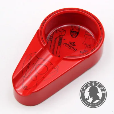 CIGAR ASHTRAY metal portable unit individual creativity red black CIGAR ASHTRAY