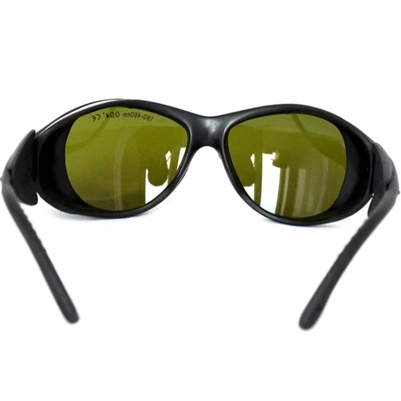 EP-7-2 190-460nm Safety Glasses OD4+ Wide Spectrum Continuous Absorption Laser Protective Goggles with Box