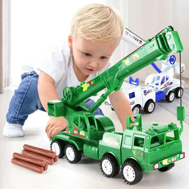 Children Toy Car Model Engineering Vehicle Set Boy Learning Educational Toy Cars Set Kids Birthday Gift