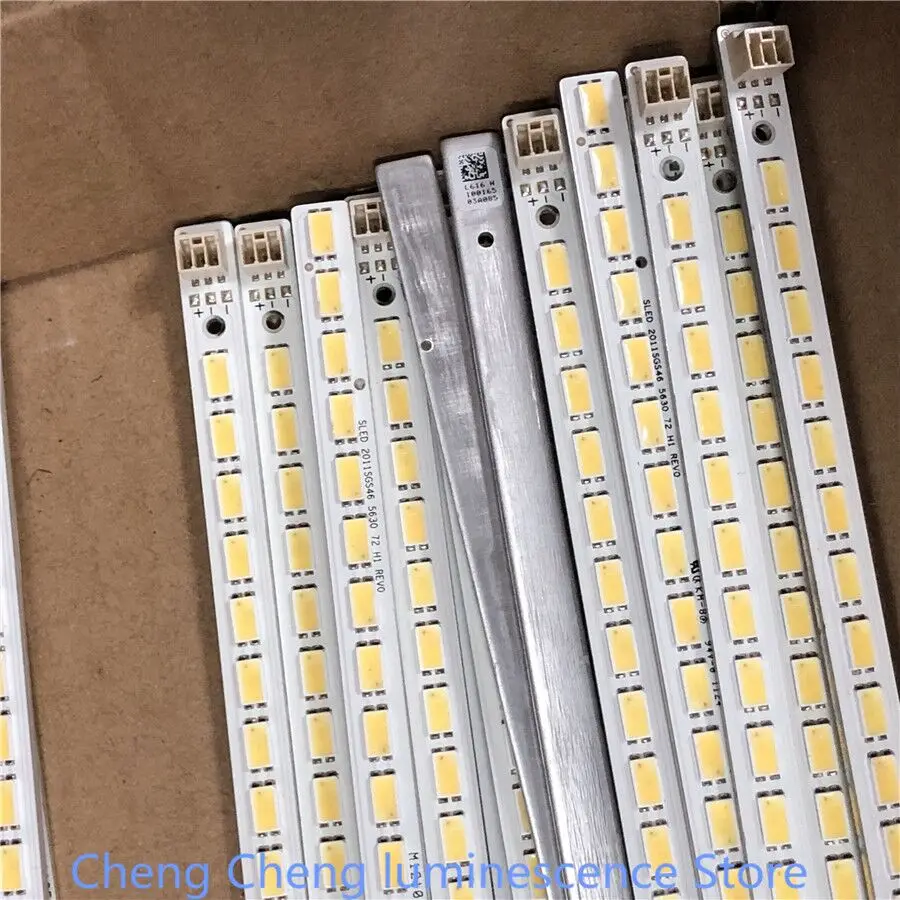 

2pcs/lot 100% new 72LEDs 520MM 46-DOWN LJ64-03035A LED strip SLED 2011SGS46 5630 72 H1 REV0 for LTA460HQ12 LED46860iX LTA460H