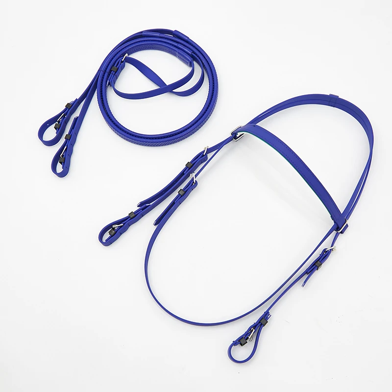 Harness Supplies Water Reins Pvc Water Reins Reins Antislip Reins Snelheid Water Reins Paard Halter Zadel Accessoires 2 kleuren