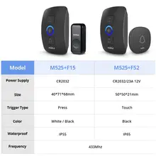 M525 Wireless Doorbell Kit #2