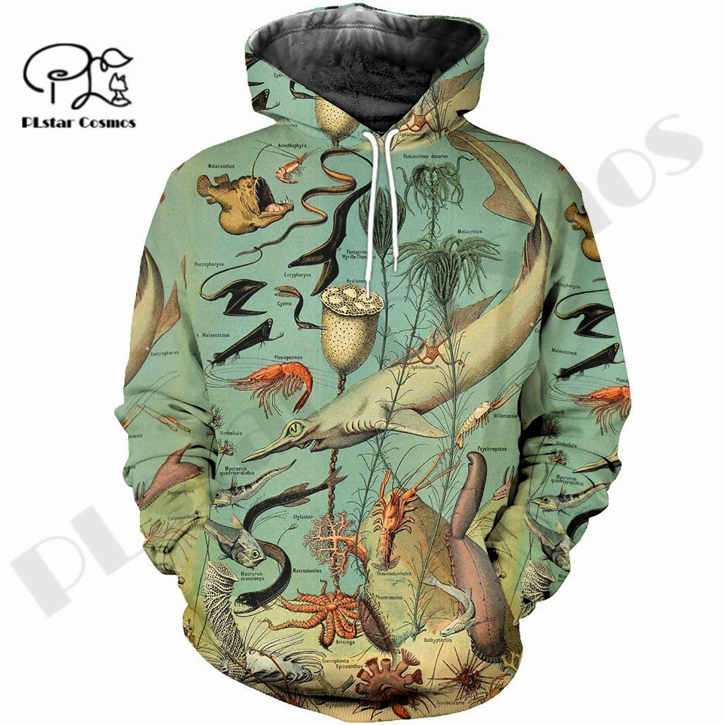 

PLstar Cosmos 3Dprinted Sea Animal Newest Art Harajuku Streetwear Unique Unisex Man/Woman Casual Hoodies/Sweatshirt/Zip Style-3