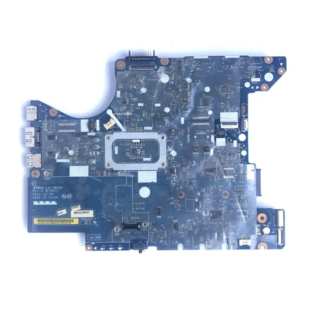 Motherboard Laptop para Dell, Latitude E5430, 100% totalmente testado, CN-0R3XNJ, R3XNJ, CN-0T7NXT, CN-034C90, 34C90, 34C90, QXW00, LA-7901P