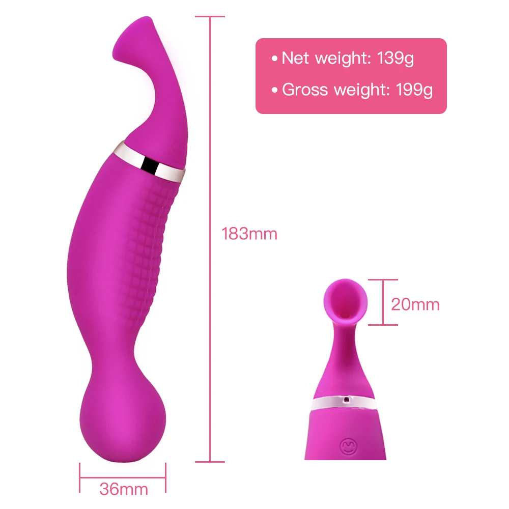 Vibrador de punto G para mujer y adultos, estimulador de clítoris, succionador de pezón, masajeador para agrandar el pecho, masturbador