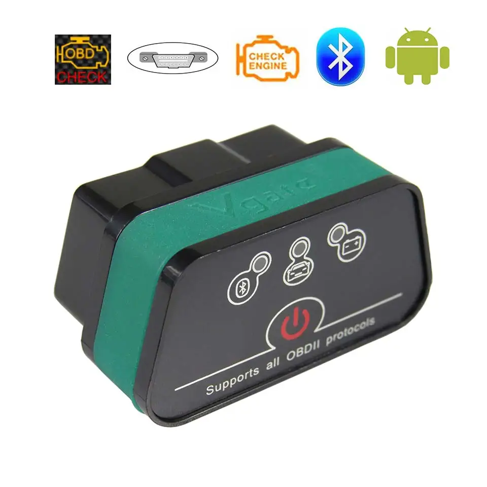 

Original Vgate iCar2 OBD2 Scanner Bluetooth OBDII Elm327 Car Diagnostic Tools iCar-II Elm 327 OBD 2 Auto Cord Scan For Android