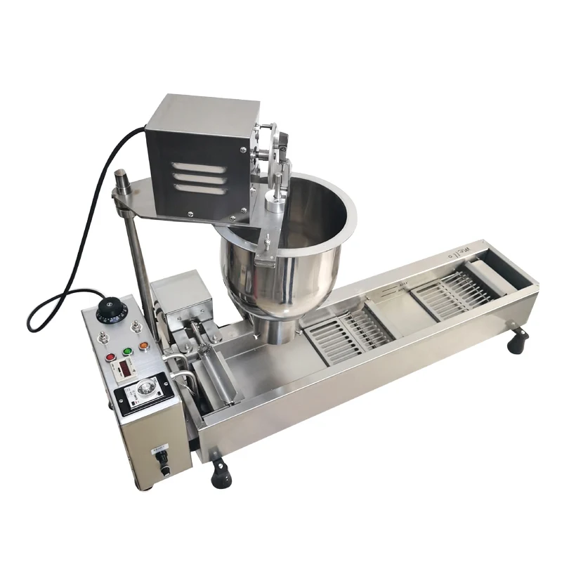 

Fully Automatic Donut Machine Automatic Forming Donuts Machine Stainless Steel Deep Frying Donuts Machine