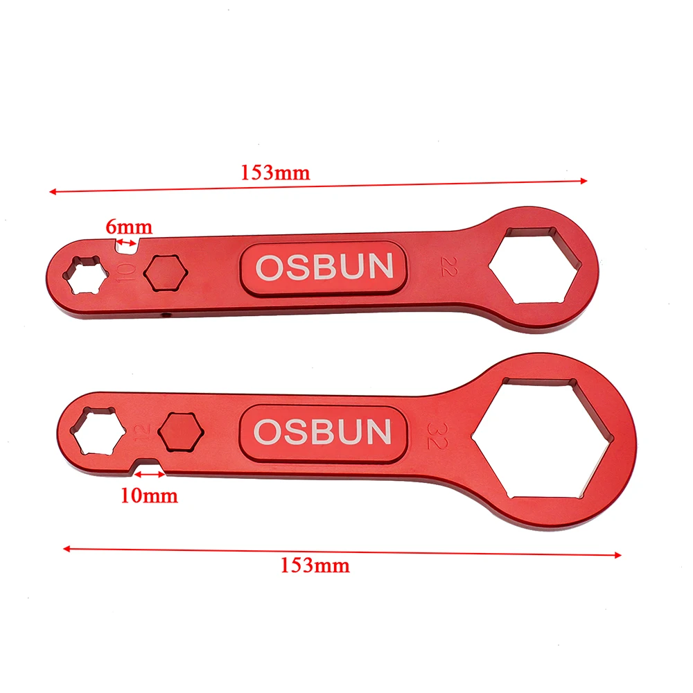 Outil de moto en alliage d\'aluminium rouge, Honda CRF 250 RX R X 450 L RX R X 2014 2016-2019, 10mm, 12mm, 22mm, 32 mm