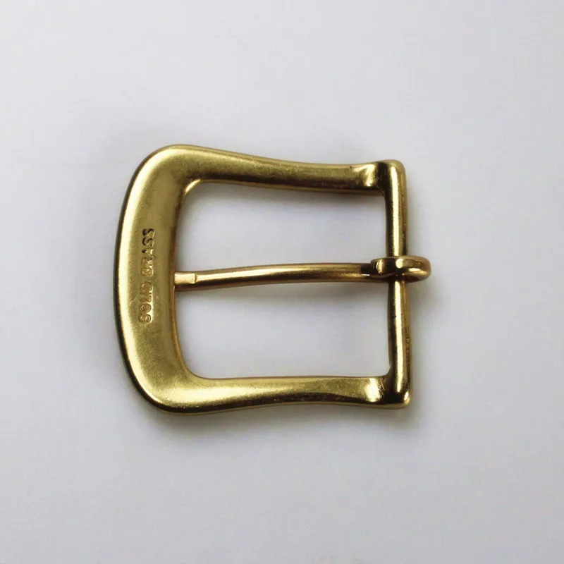 Accessories For Leather Men Belt Buckle BOR Color Solid Brass Pin Buckle 13mm 16mm 19mm 25mm 32mm 35mm 38mm Size Metal Buckle