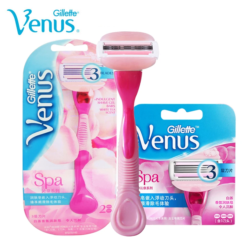 

Gillette Venus Breeze Women Razor With 5 Replacement Shaving Blades Stainless Steel Razor Female Hair Removal Epilation Tool