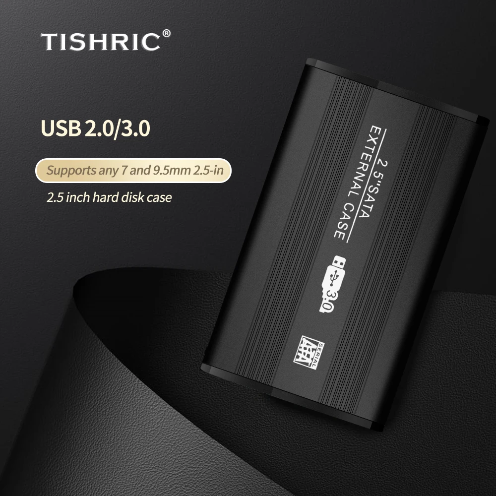 

TISHRIC 2.5 Inch HDD Case For Hard Drive Box HDD Enclosure Sata To Usb Hard Drive Case Support Hot Plug For Windows Mac