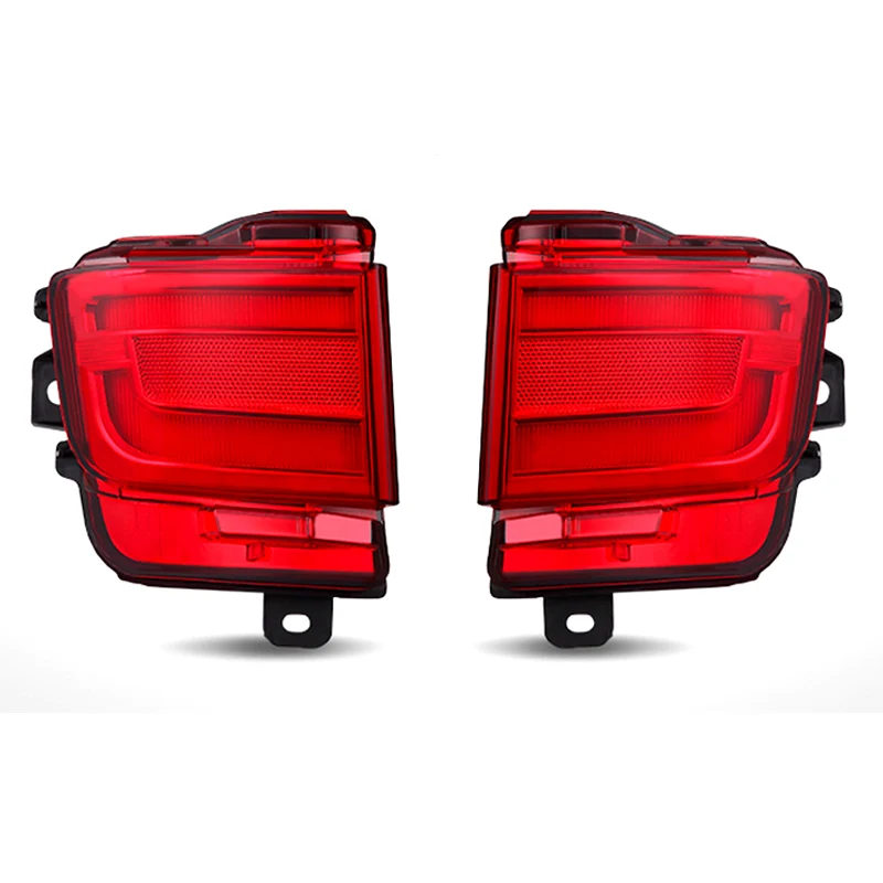 LED Rear Bumper Light for LAND CRUISER 2016-2018 LED Tail Light and Red Warning Light Fog Light