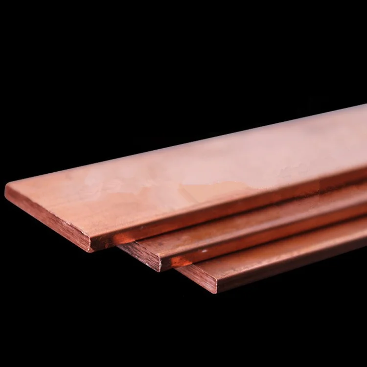 2Pc Pure Copper Row 3 x 15 x 600mm Copper Stick T2 Copper Bar Copper Billet TMY Copper Block red copper Flat copper platoon