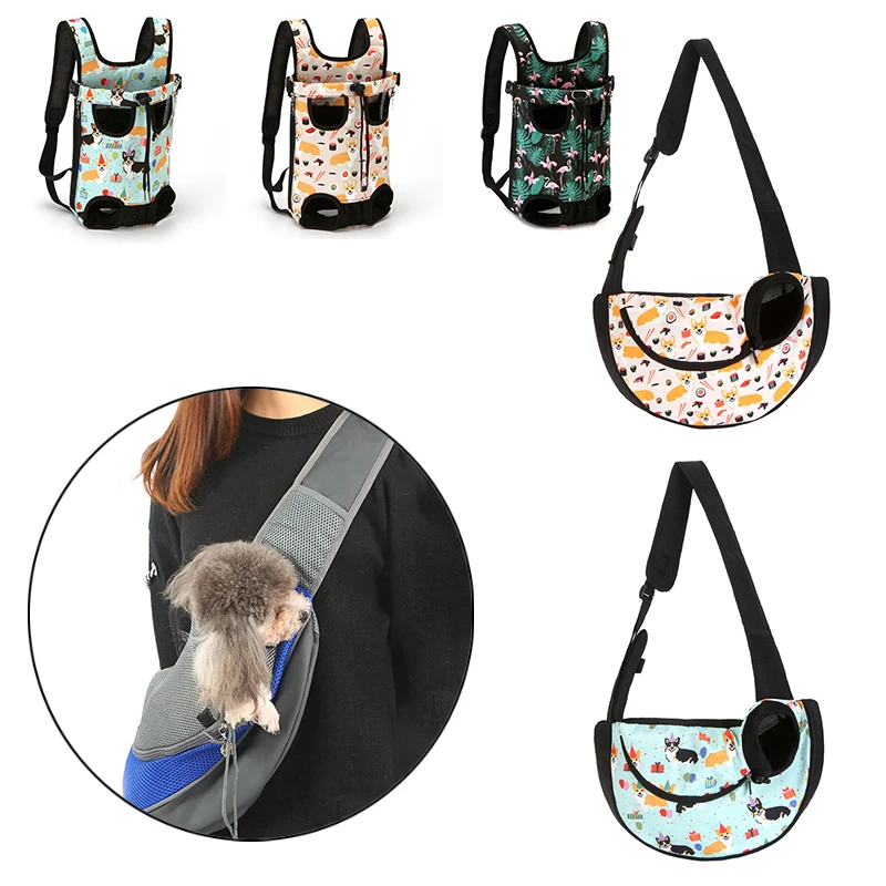 

Breathable Pet Dog Carrier Handbag Pouch Pet Puppy S/L Outdoor Travel Dog Shoulder Bag Mesh Oxford Single Comfort Sling Handbag