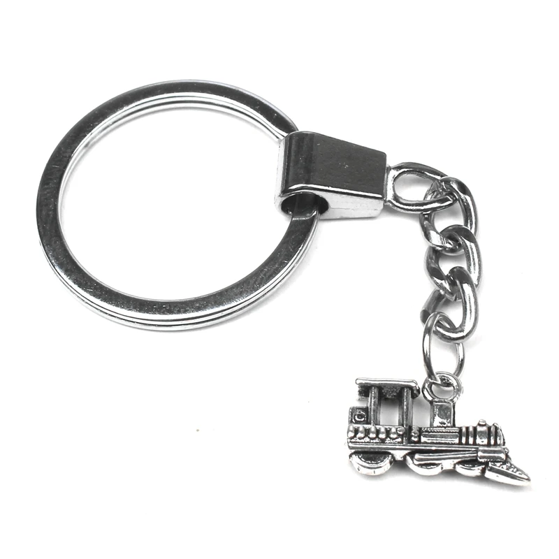 New Creative Steam Train Locomotive Design Metal Keychain Punk Rock Car Keychain Chain Hot Christmas Gift Woman Party Souvenir