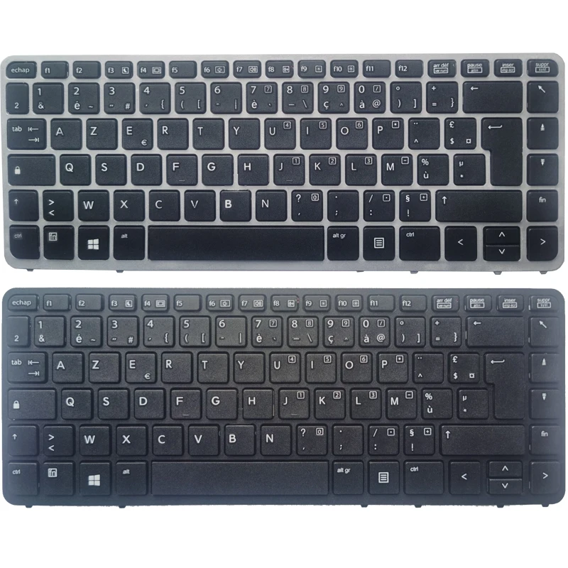 New Laptop French/FR Azerty Keyboard FOR HP EliteBook 840 G1 850 G1 850 G2 With Frame No Backlit Without Pointing Stick