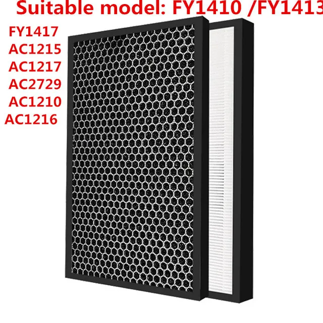 FY1410 /FY1413 Replacement hepa carbon air Filter for Philips ac1215AC1210 AC1212 AC1210 AC1216 purifier FY1417