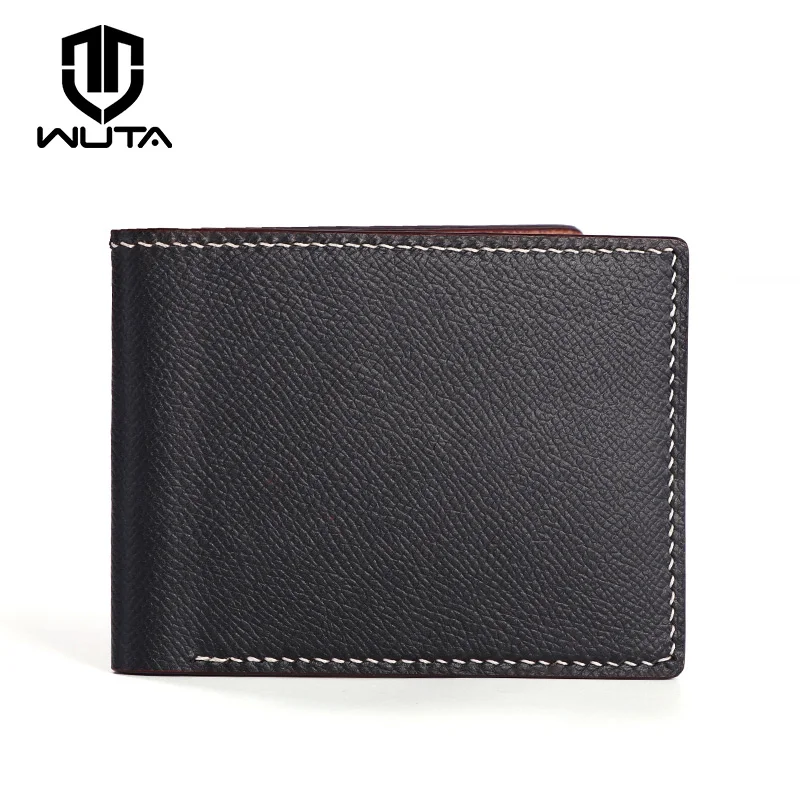 WUTA 718 Business Short Wallet Kraft paper Template Leather Craft DIY Tools Model