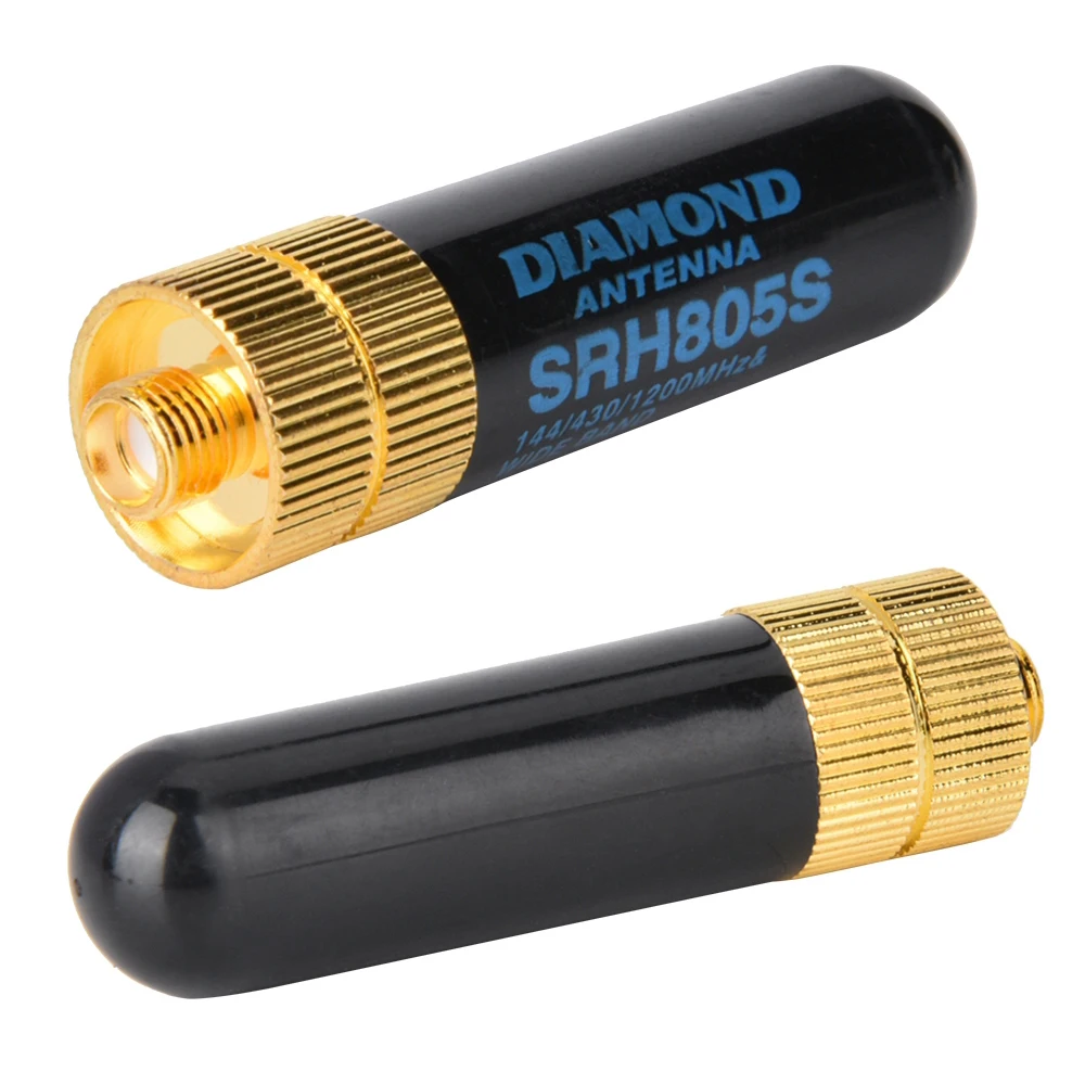 Diamond antenna SRH805S VHF UHF short dual band portable handheld antenna with SMA Male/SMA Female/BNC male connector SRH-805S