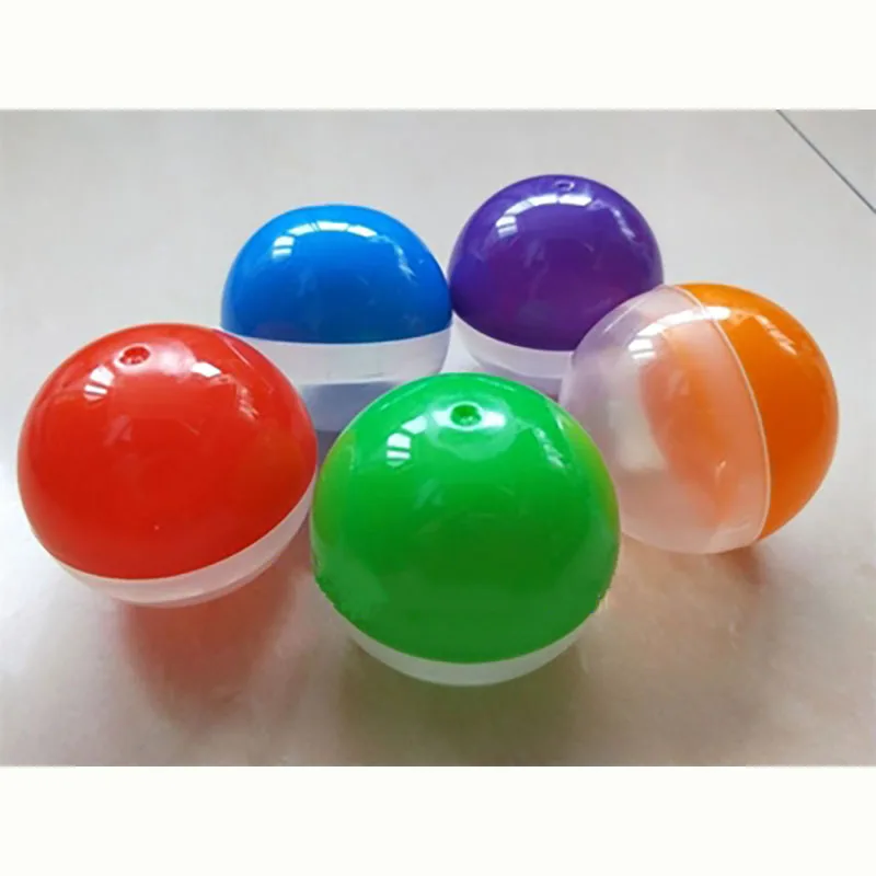 1pc 20cm Large Plastic Capsule 200mm Half Color Half Clear Plastic Balls Empty Vending Capsule Gift Package For Wedding Party