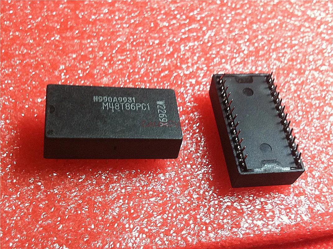 2pcs/lot M48T86PC1 M48T86 DIP  5.0 V PC real-time clock IC In Stock