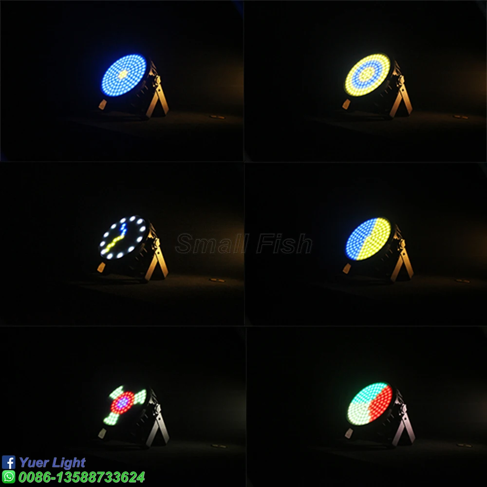 Hot Sales 127 LED Point Control Magic Par Light Strobe DMX Sound Controller Party Dj Disco Bar Strobe Dimming Effect Projector