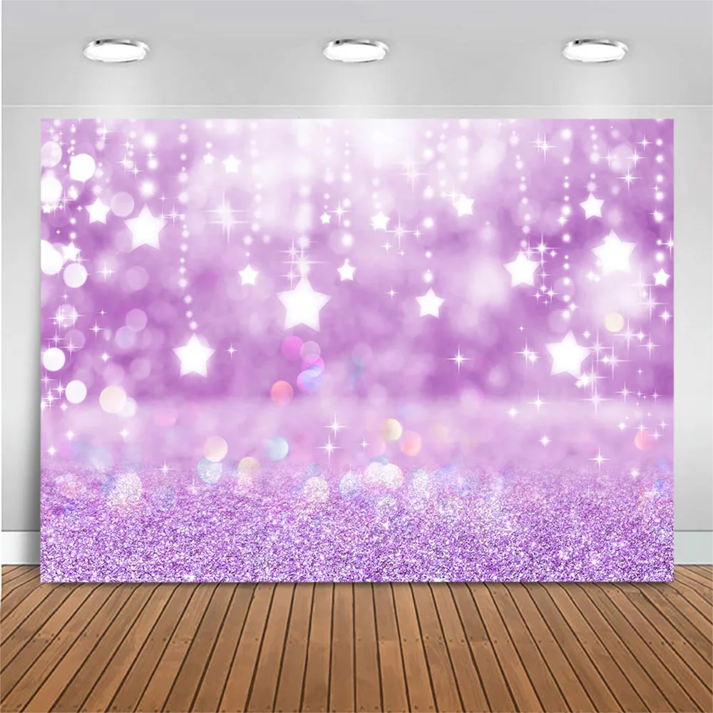 Mocsicka خوخه منقطة بريق ستار خلفية الخيال حفل زفاف عيد ميلاد صورة خلفية الطفل صورة التصوير الدعائم