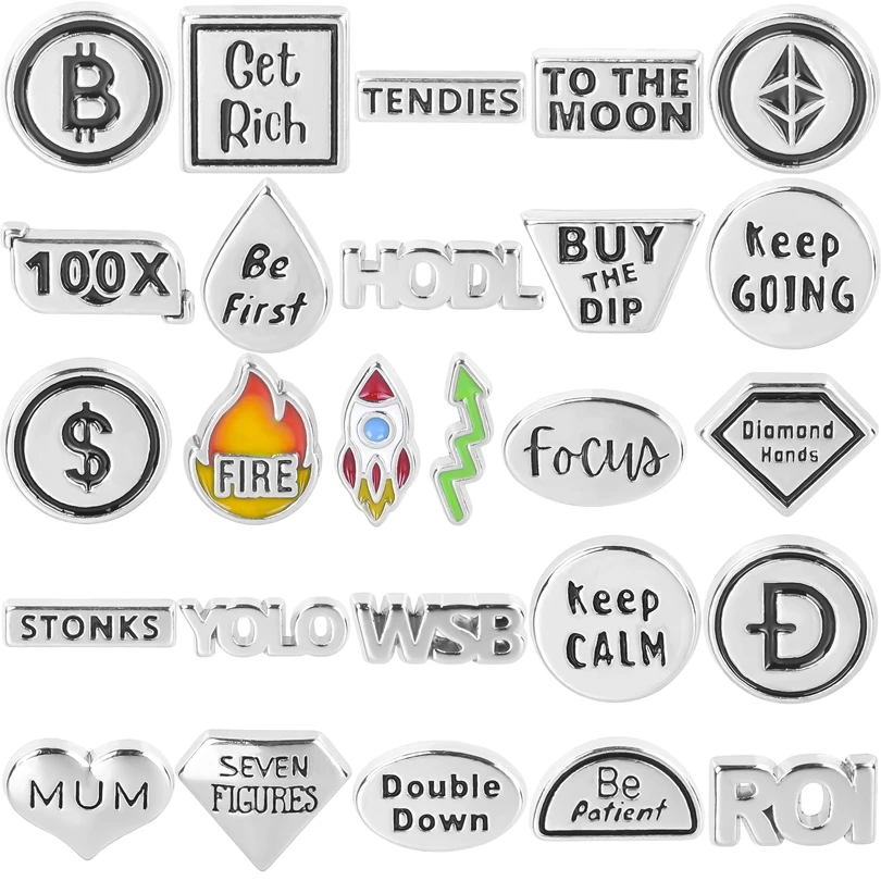 26Pcs/Lot Mix Style Letters MUM Keep Calm Get Rich Word Dollar Sign Floating Charms For Medaillon Photo Locket Necklaces Jewelry