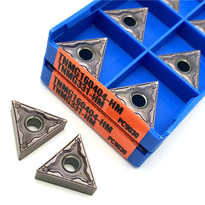 TNMG160404 TNMG160408 HM PC9030/NC3030 Carbide Inserts Lathe Tools External Turning Tool CNC Cutting Tools turning insert