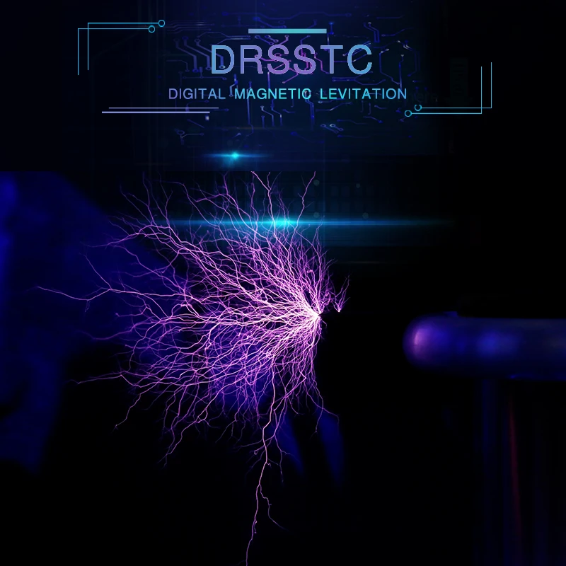 الحالة الصلبة تسلا لفائف الموسيقى لعبة الفيزياء الصوت لتقوم بها بنفسك قوس DRSSTC البرق تجربة محاكاة