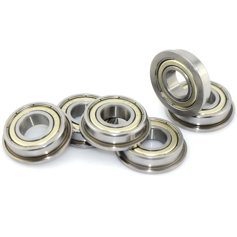 50pcs F6900ZZ F6900 ZZ Z F6900Z Flange bearing 10x22x6 mm shielded flanged deep groove ball bearings 10*22*6 mm