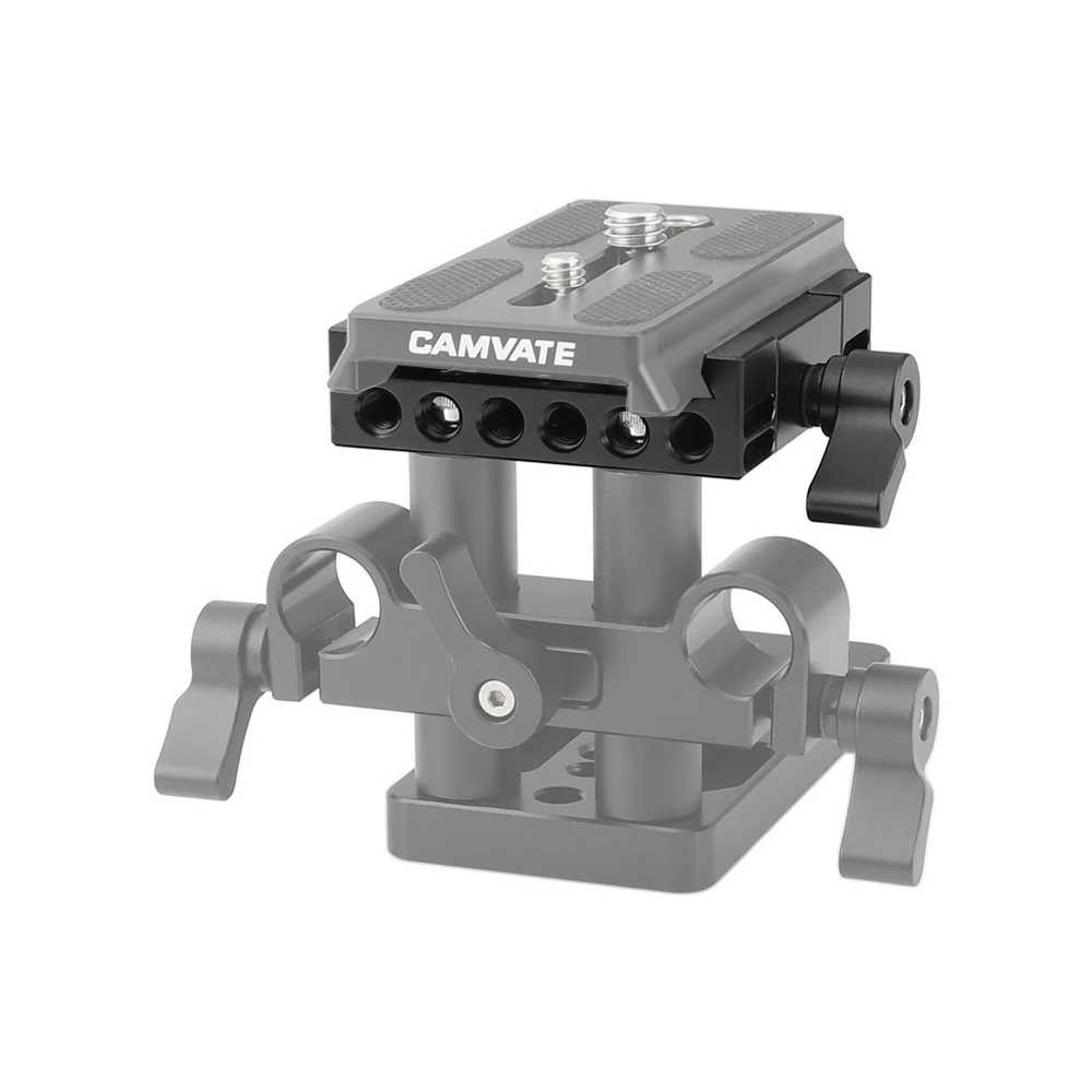 CAMVATE Manfrotto Baseplate Quick Release Plate Slide-in Style With 1/4\