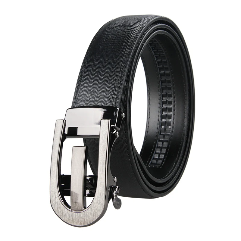 

Famous Brand Belt Men High Quality Genuine Luxury Leather Belts for Men Strap Male Metal Black Leather G Automatic Buckle Belts