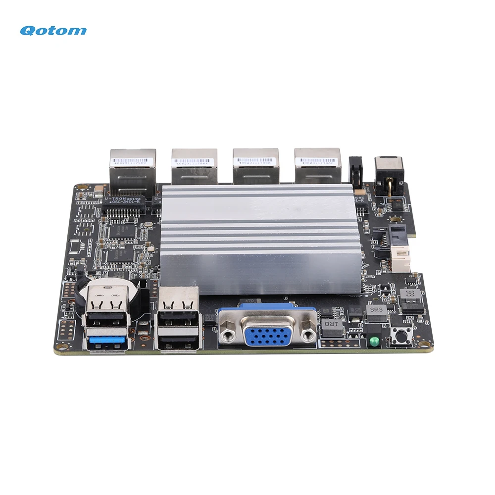 Nano ITX Motherboard Q1900G4-M with Bay Trail J1900 Processor onboard Quad Core 2.0 GHz VGA 4x Gigabit LAN VPN Router Firewall