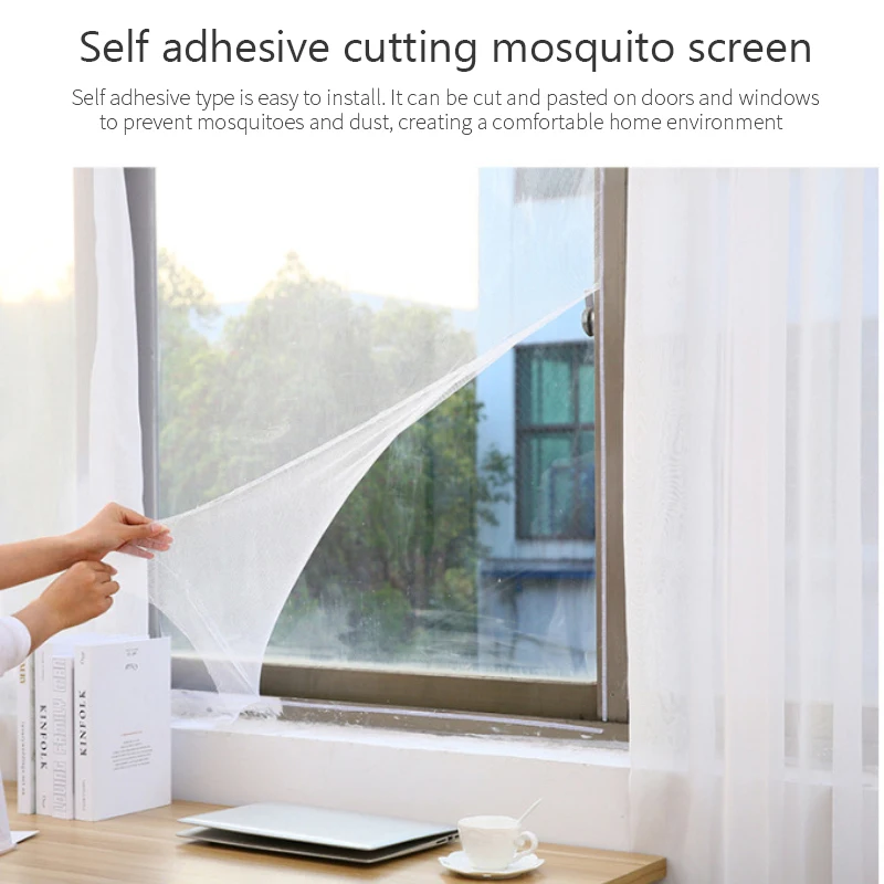 Indoor Mosquito Net Customizable Size Protect Baby & Family From Insect And Bug Anti Mosquito Net Polyester Window Screen