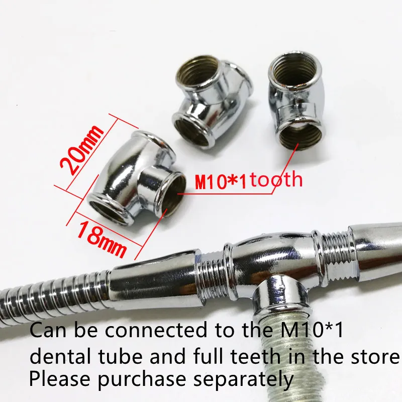 

10pcs M10*1 Internal Tooth Tee Joint Hollow Tooth Tube T-shaped Adapter Lighting Fixture Moxibustion Clip DIY Bracket Accessorie