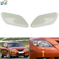 ZUK Headlight Washer Nozzle Cover Headlamp Cleaning Water Spray Jet Cap For Mazda 3 Axela 5-Door 2003 2004 2005 2006 2007 2008