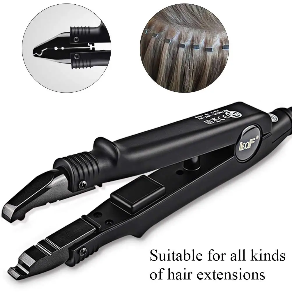 Constant Temperature Fusion Iron Hair Extension Iron Keratin Bonding Tools With 100G Keratine Nail Fusion Hair Connector Tools