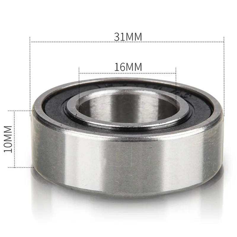 20Pcs 163110-2RS 163010-2RS 16x31x10mm 16x30x10mm Bicycle Bottom Bracket Ball Bearing 16*31*10mm 16*30*10mm Axis Flower Drum