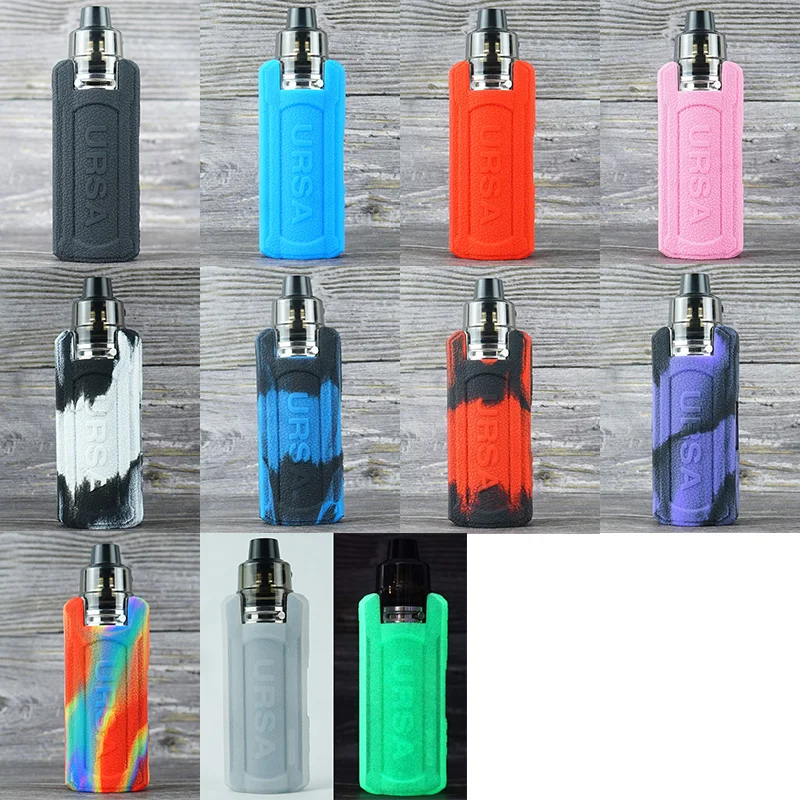 เคสเนื้อยางสำหรับ VAPE ที่หายไป, ชุดหูฟัง URSA MOD POD, ผิวซิลิโคน, ฝาครอบนุ่ม, ปลอกหุ้มกันลื่น