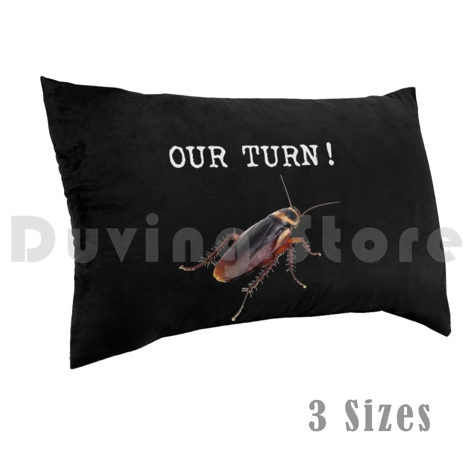 Pillow Case Cockroach End Of The World Funny Shirt 744 Sopunk Surrealism Creepy Skull Horror