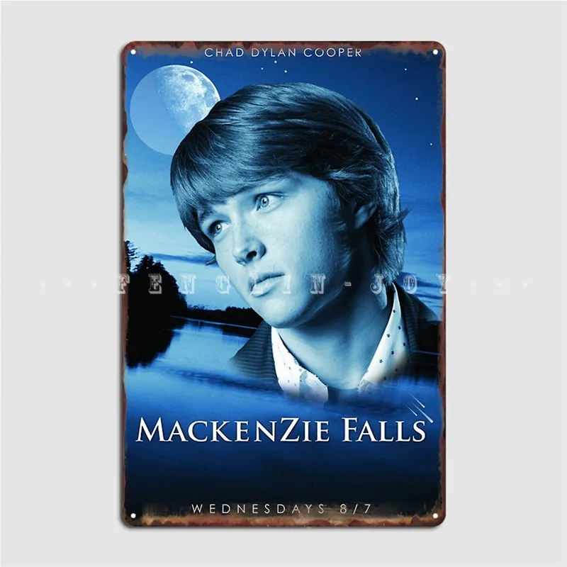 Mackenzie Falls Poster Metal Plaque Cinema Living Room Party Classic Plaques Tin Sign Poster