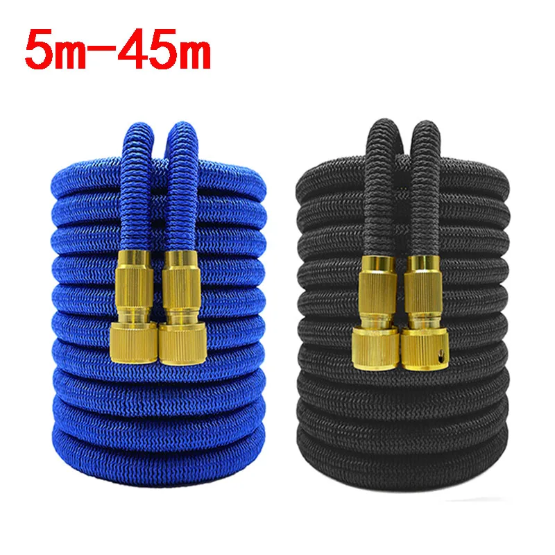 5m-45m Garden Hose Extensible Watering Lawn Mangueras Para Jardin Flexible Magic Pipe Agricultural Irrigation Tool Dropshipping