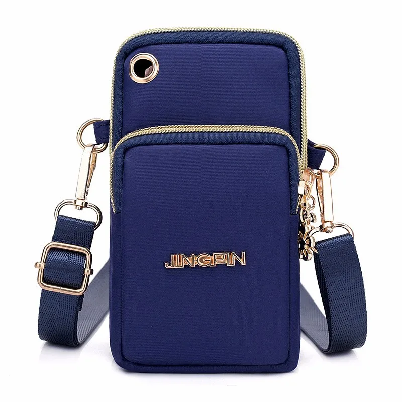 Casual Wasserdichte Nylon Umhängetaschen Frauen Messenger Schulter Tasche Weibliche Kleine Handy Handtaschen Geldbörsen Sport Tasche Tasche – Detail 5