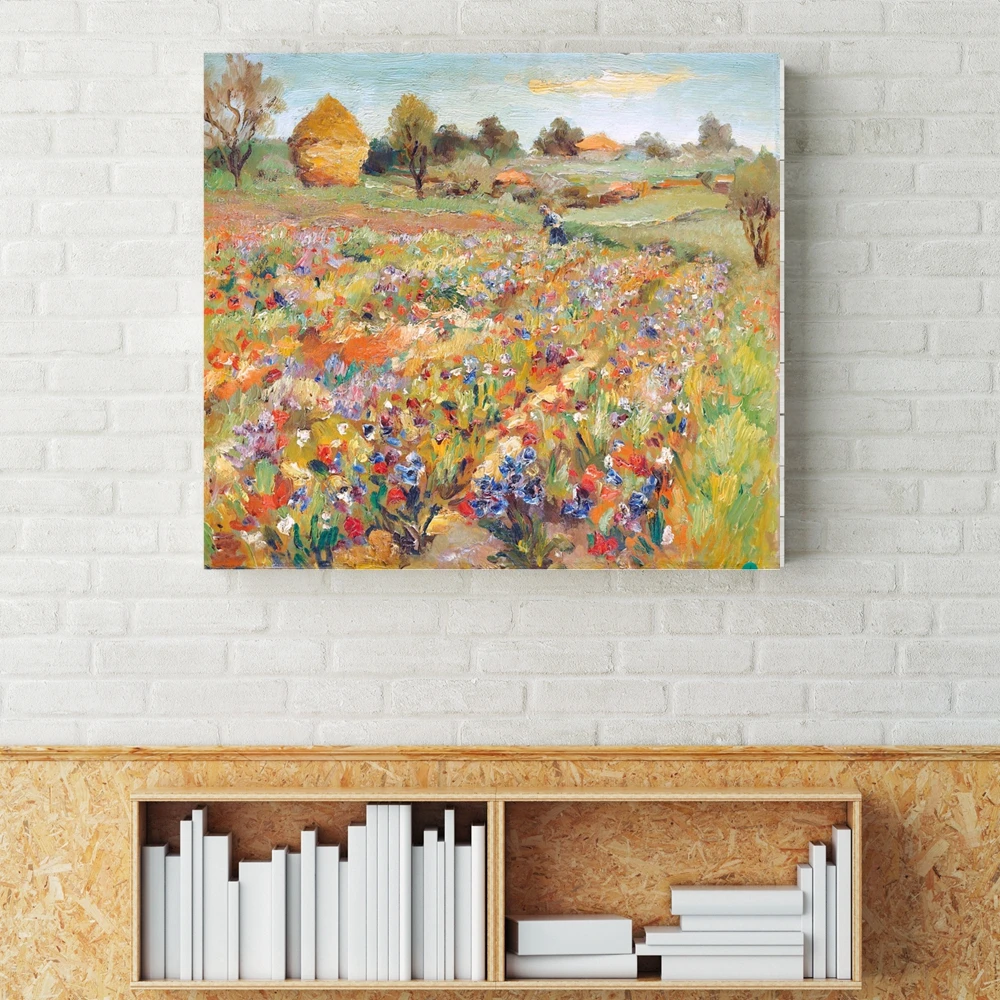 

Pastoral Wildflowers Knife Painting Giclee Printed Vintage Home Decorations Flower for Dining Room Wall Decor Drop Shipping